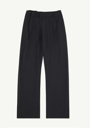 Striped Wool Trousers