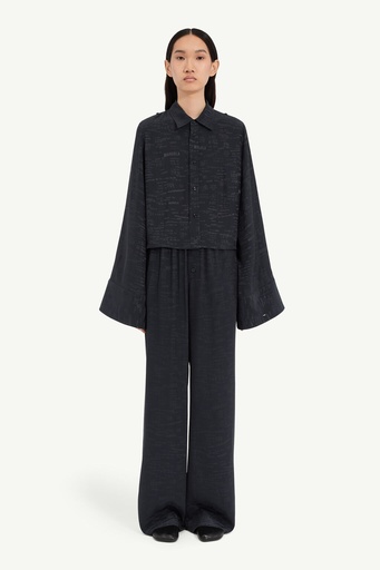 Versatile Jacquard Shirt