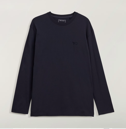 Y-3 Logo Long Sleeve Tee 