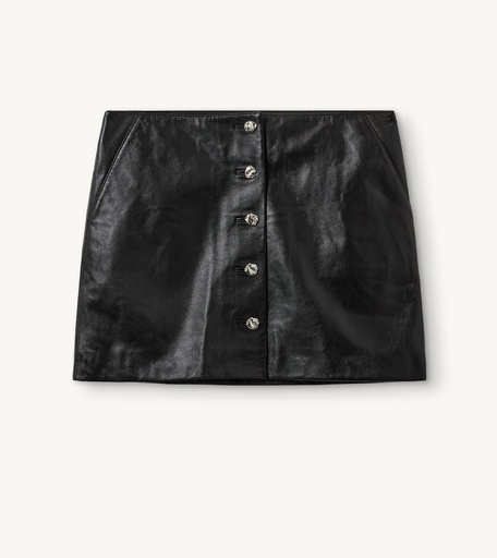 Soho Mini Button Skirt