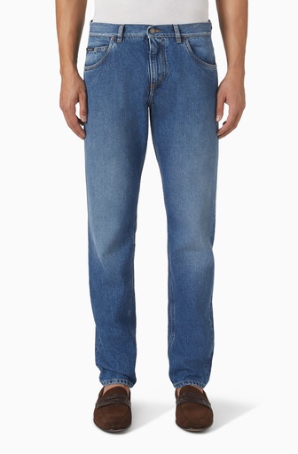Denim Trousers Light Blue