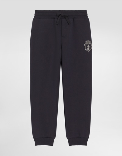 Fleece Trousers With Patch