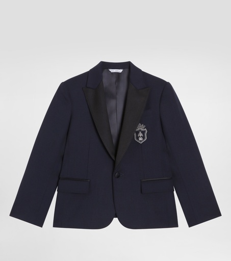 Single Breasted Jacket In Bi Stretch Sallia