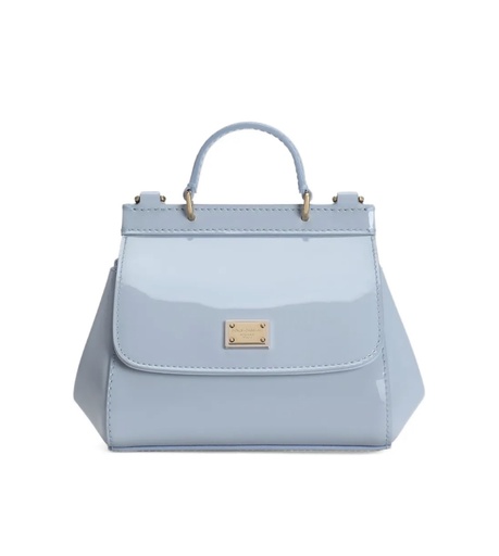 [110834]  Patent Leather Sicily Handbag