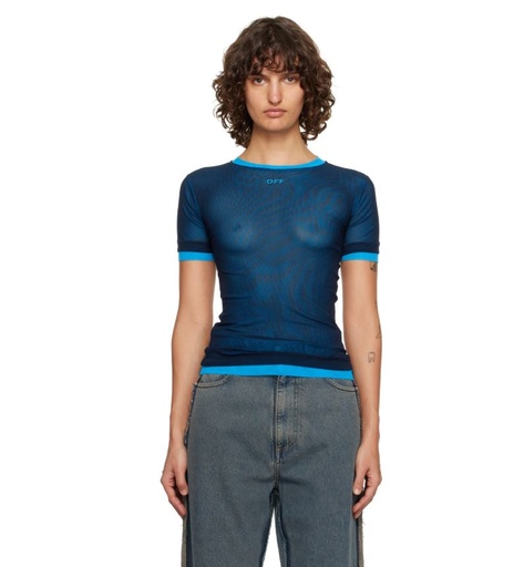 MESH DOUBLE LAYER S/S CREW 