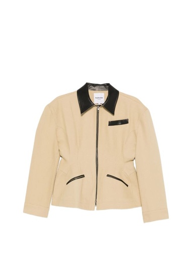 Neutral Fitted Jacket 