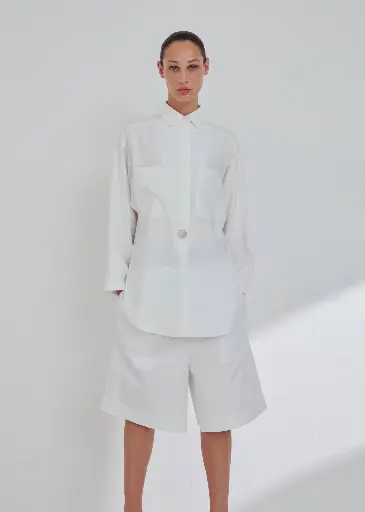 Judy- Viscose Twill Shirt Jacket 