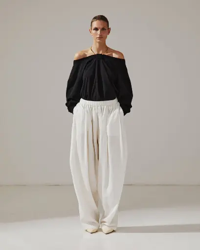 Simona- Silk Balloon Pants