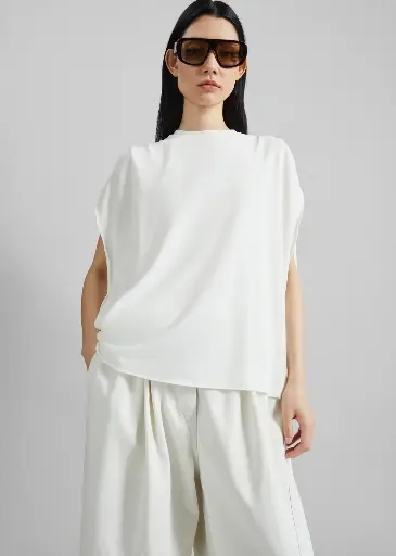 Tracy- Light Jersey Sleeveless Blouse