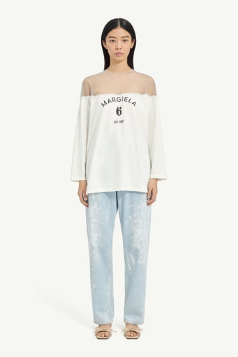 MM6 Print Jersey Top