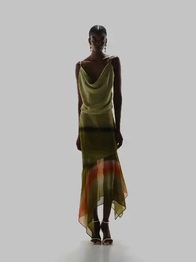 Carlota Top In Jade Andino