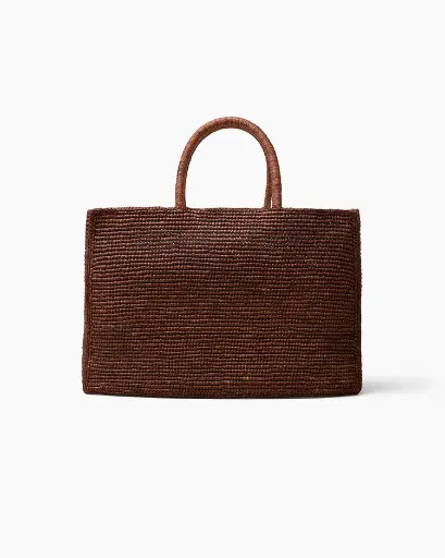 The Charlotte Raffia Bag Large