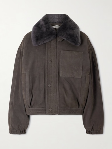 [119690] Relaxed  Bomber Jacket
