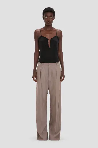 Pleated Waist Trouser