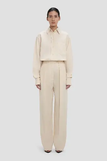 Cecilia Trouser In Alabaster 