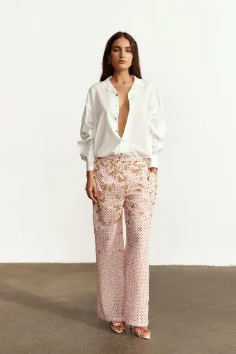 White Lanzarote Cotton Voile Shirt