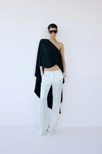 Lenny Pants In Crema