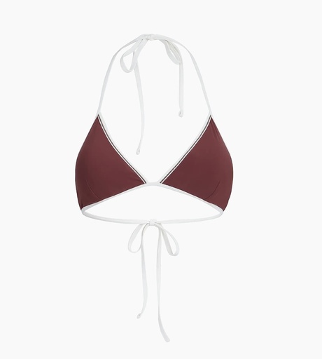 Techno Jersey Bikini Top With Monili