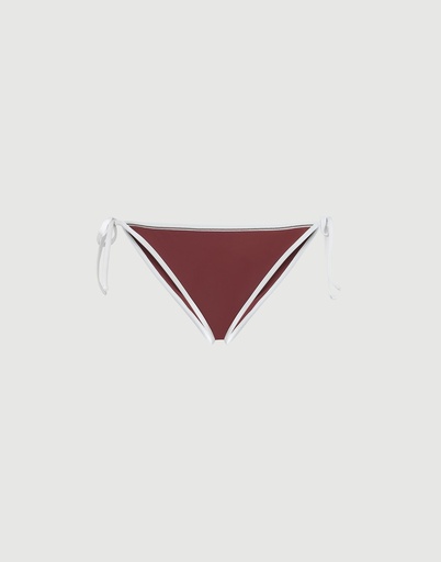 Techno Jersey Bikini Bottoms With Monili