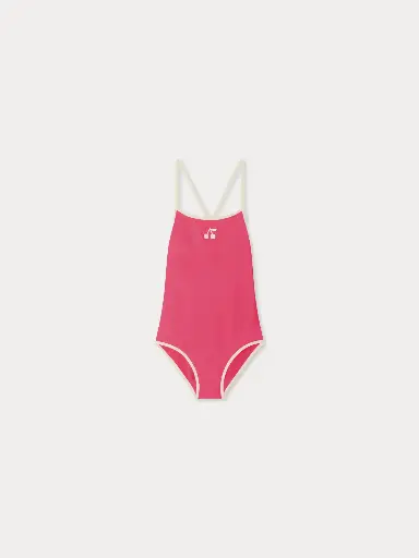 Fluorescent Pink Loola One-Piece Swimsuit