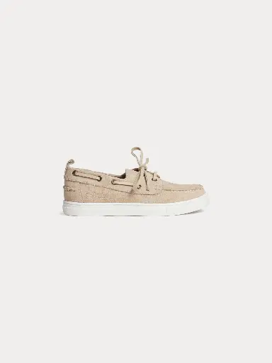 Loic Boat Shoes in Suede Leather