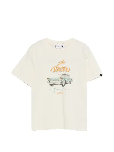 Thibald Organic Cotton Car T-Shirt 