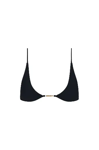 Universo Chain Bralette in Black Compression