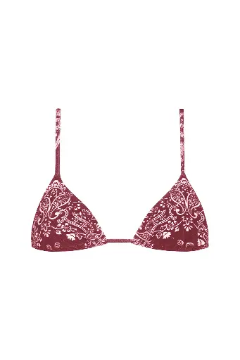 Equator Top in Hibiscus Bandana