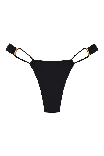 Celeste Bottom in Black Compression 