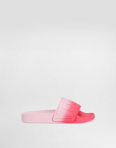 Slides with Ombré Hydro Dripping