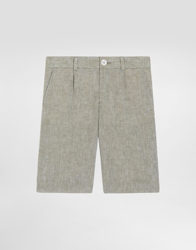 Linen Bermuda Shorts