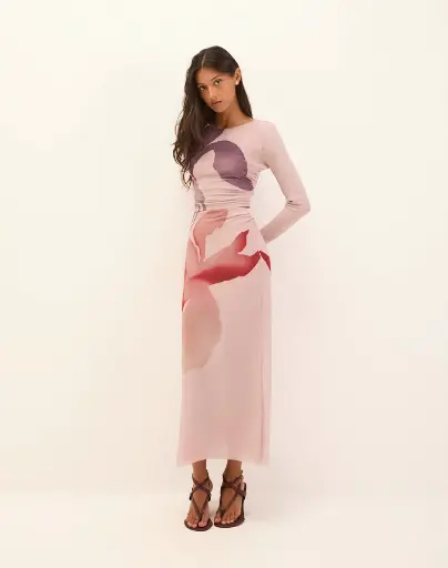 Amira Detail Long Skirt
