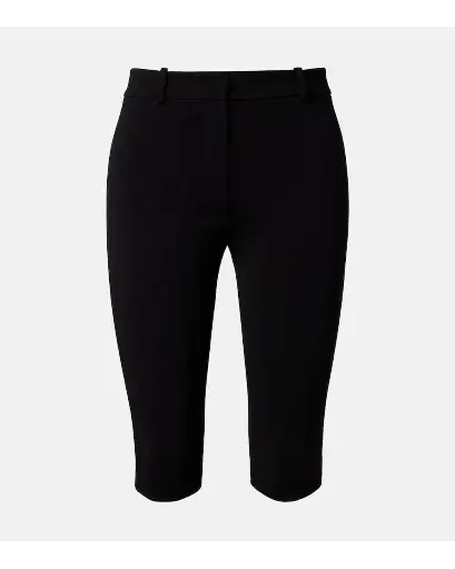 Mid Rise Capri Trousers