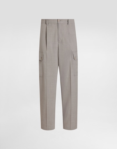 [121791] Wool Canvas Trousers