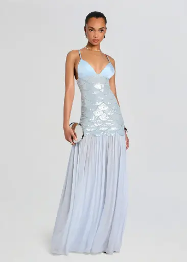 [122072] Eileyn Embroidered Dress