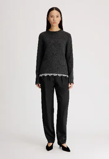 ARVO Lace trim sweater