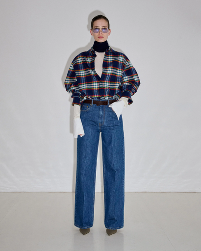 Cora Wide Leg Realxes Denim