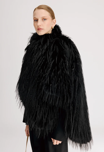 ZARI Faux Fur Shawl