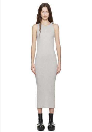 [100344] Anchor Logo Twisted Strap Dress