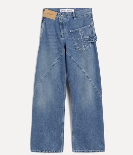 [102322] Twisted Workwear Denim Jeans