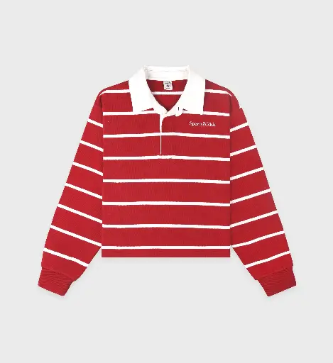 [101939] Serif Logo Rugby Polo