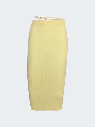 [101237] La Jupe Pralu Skirt Light Yellow