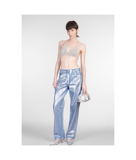[101691] Pantalone Tasche Silver Blue