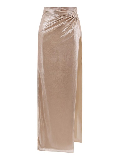 [101045] Gonna Tessuto Yellowish