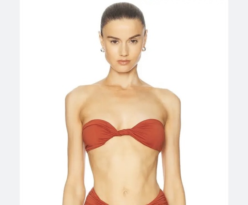 [102088] Swim Bra 03 Orange