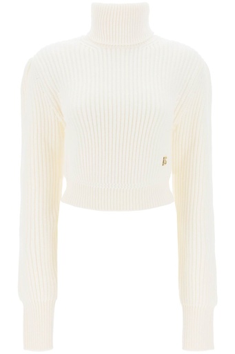 [102413] White Wool Jumper
