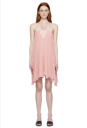 [101713] Peony Layered Mini Dress