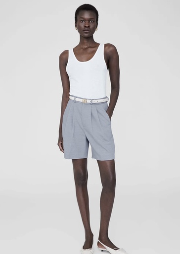 [100663] Carrie Short - Steel Blue