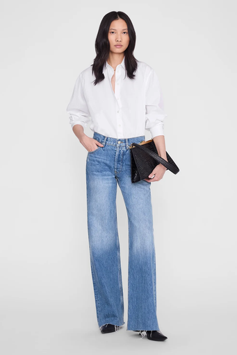 [100954] Essie Shirt - White